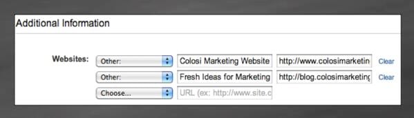 LinkedIn, Website URL Customization