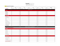 Annual Marketing Budget Template