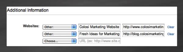 LinkedIn, Website URL Customization